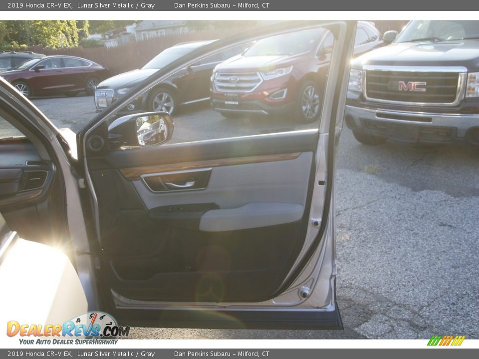2019 Honda CR-V EX Lunar Silver Metallic / Gray Photo #17