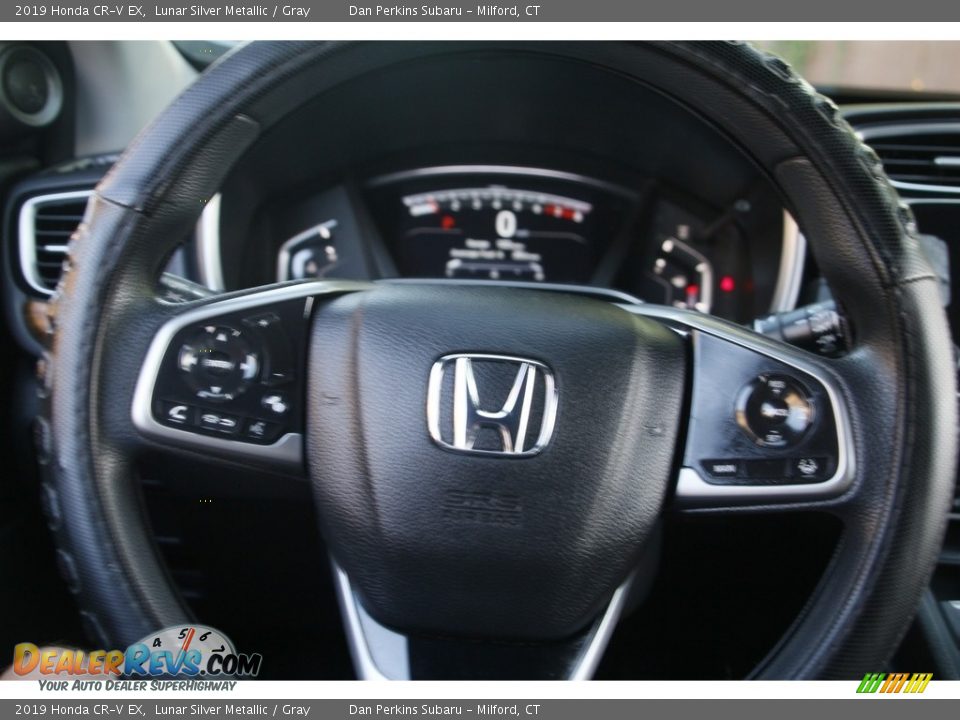2019 Honda CR-V EX Lunar Silver Metallic / Gray Photo #18