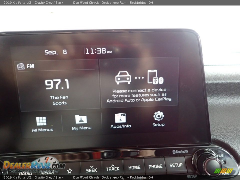 2019 Kia Forte LXS Gravity Grey / Black Photo #2