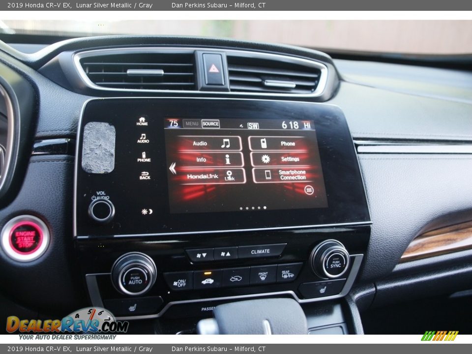 2019 Honda CR-V EX Lunar Silver Metallic / Gray Photo #20