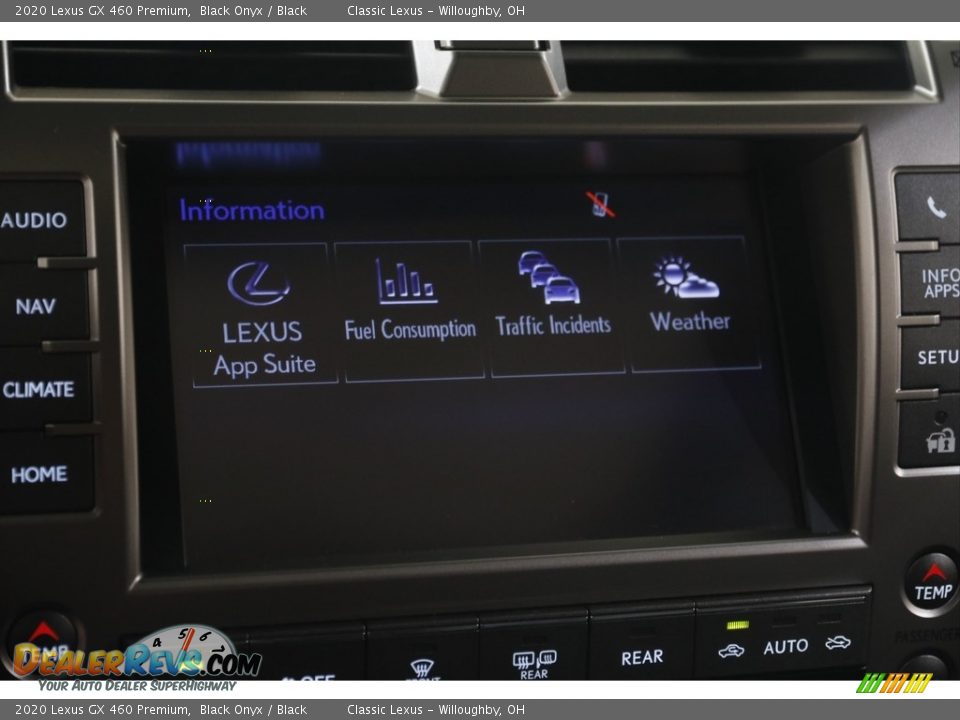 2020 Lexus GX 460 Premium Black Onyx / Black Photo #15