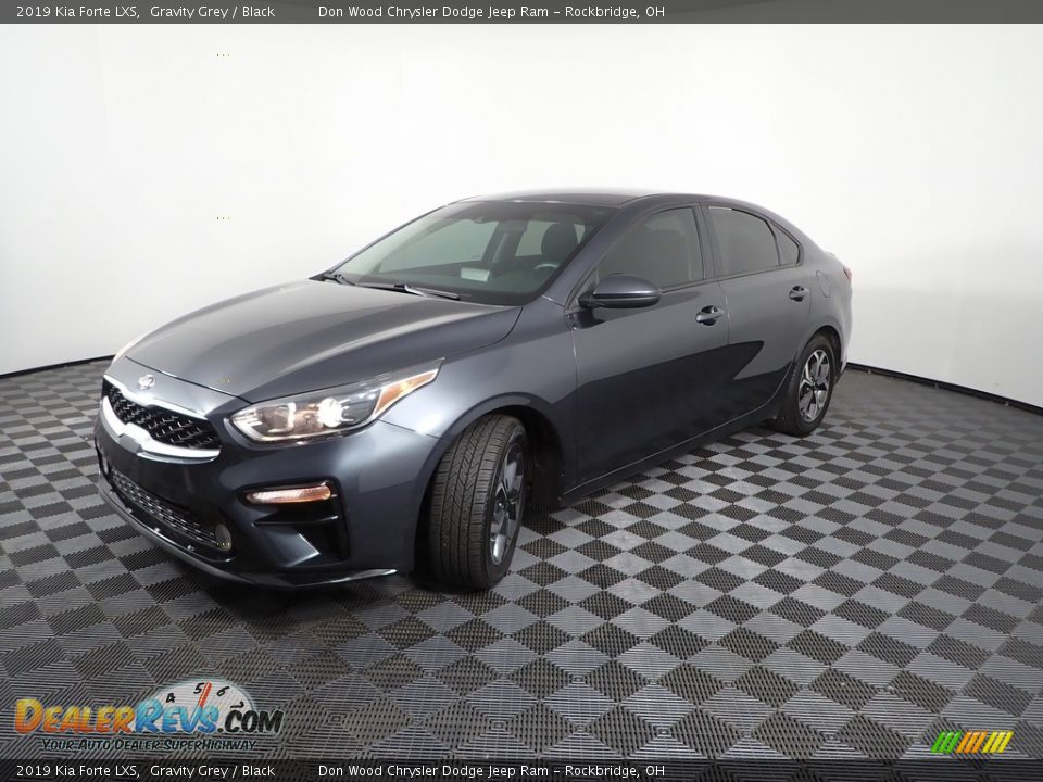 2019 Kia Forte LXS Gravity Grey / Black Photo #5