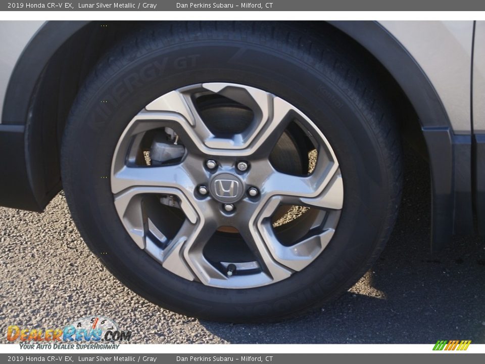 2019 Honda CR-V EX Lunar Silver Metallic / Gray Photo #24