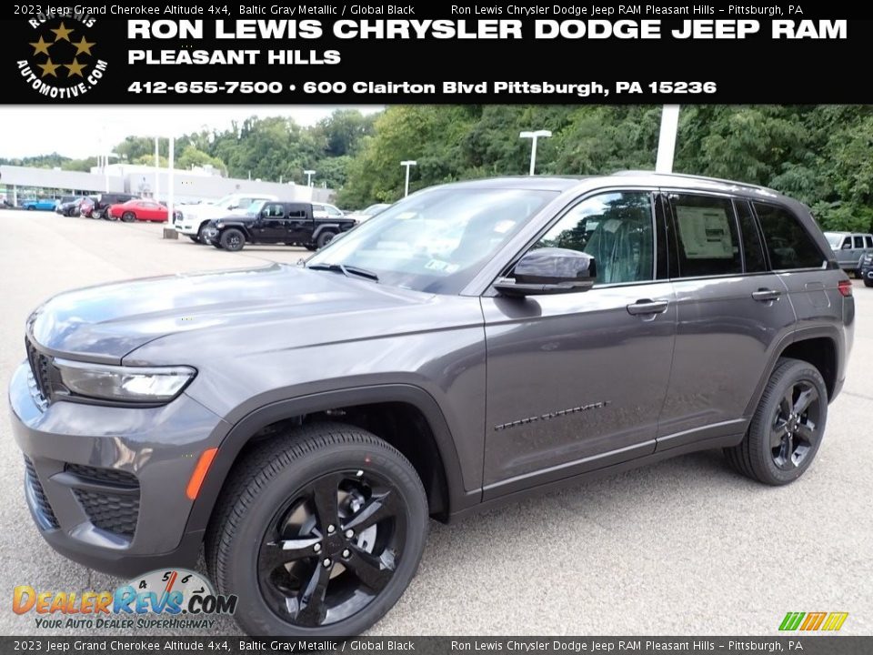 2023 Jeep Grand Cherokee Altitude 4x4 Baltic Gray Metallic / Global Black Photo #1