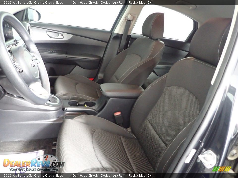 2019 Kia Forte LXS Gravity Grey / Black Photo #13