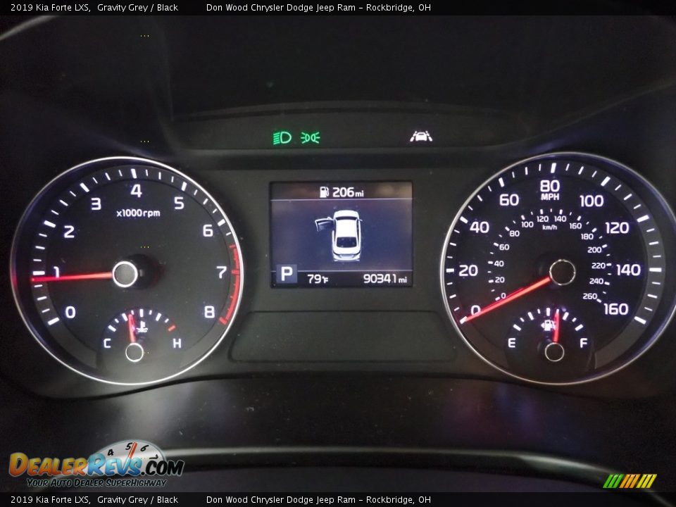 2019 Kia Forte LXS Gravity Grey / Black Photo #17