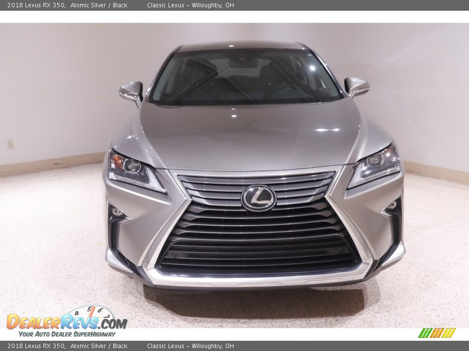 2018 Lexus RX 350 Atomic Silver / Black Photo #2