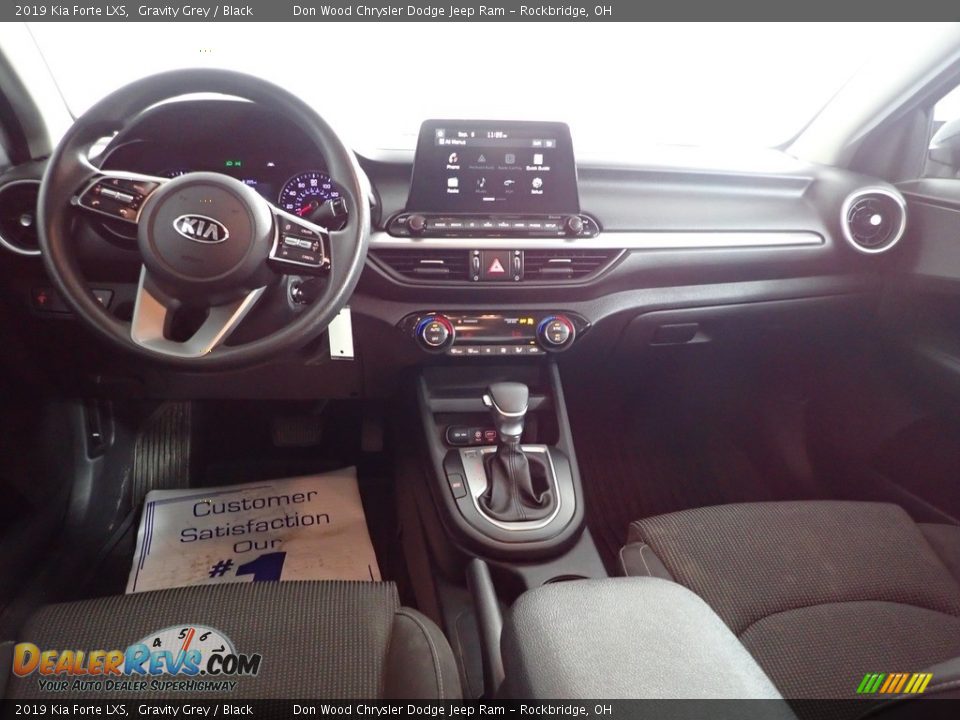 2019 Kia Forte LXS Gravity Grey / Black Photo #24