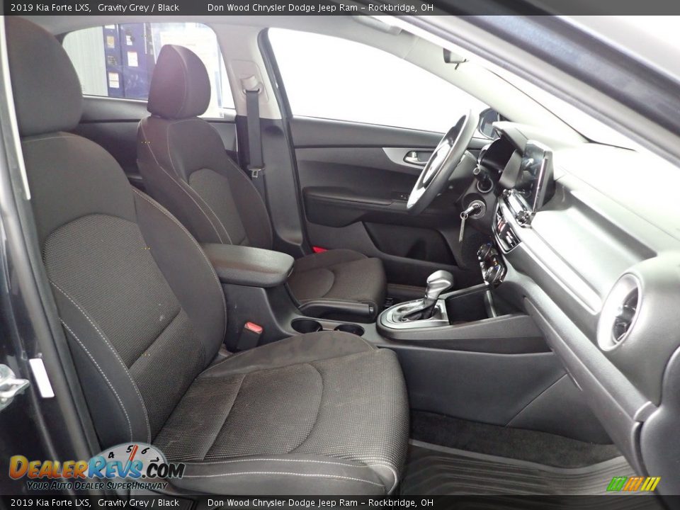 2019 Kia Forte LXS Gravity Grey / Black Photo #26