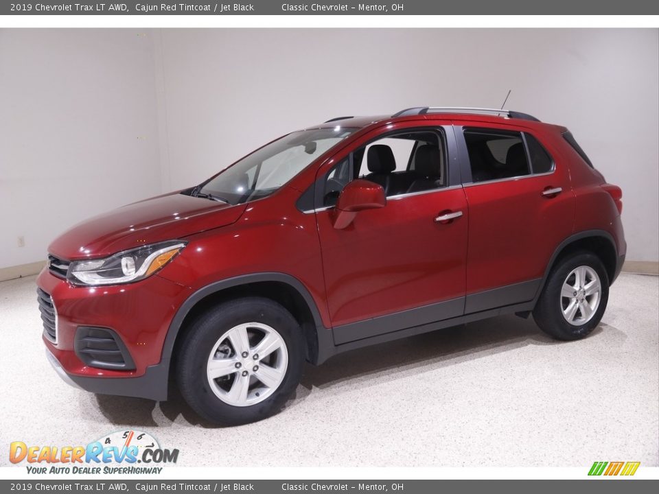 2019 Chevrolet Trax LT AWD Cajun Red Tintcoat / Jet Black Photo #3