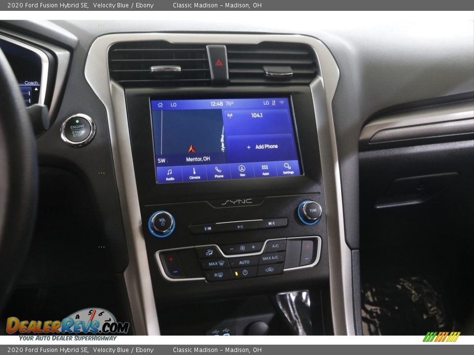 Controls of 2020 Ford Fusion Hybrid SE Photo #10