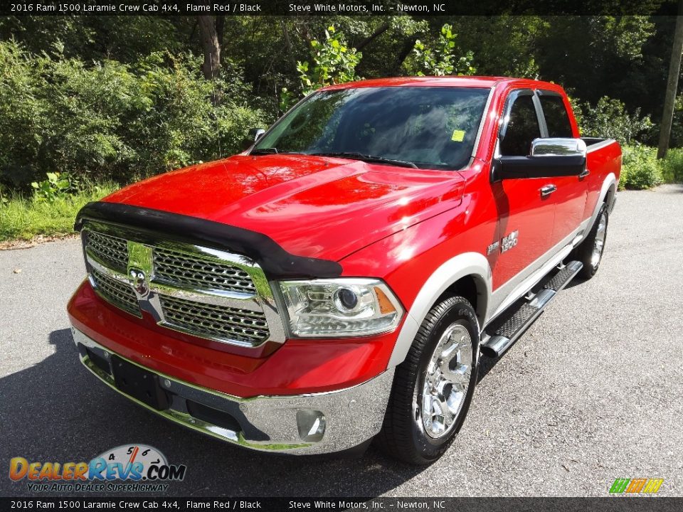 Flame Red 2016 Ram 1500 Laramie Crew Cab 4x4 Photo #3