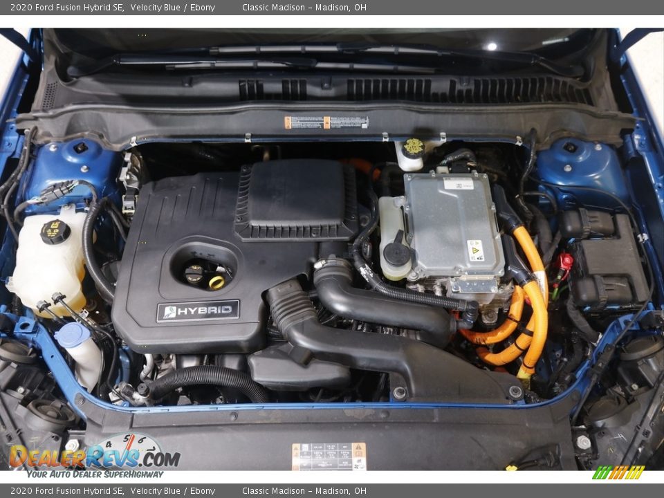 2020 Ford Fusion Hybrid SE 2.0 Liter Atkinson-Cycle DOHC 16-Valve i-VCT 4 Cylinder Gasoline/Electric Hybrid Engine Photo #22