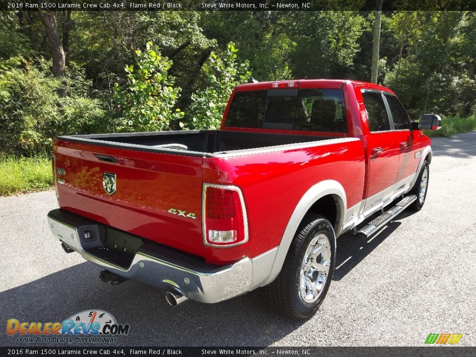 Flame Red 2016 Ram 1500 Laramie Crew Cab 4x4 Photo #7