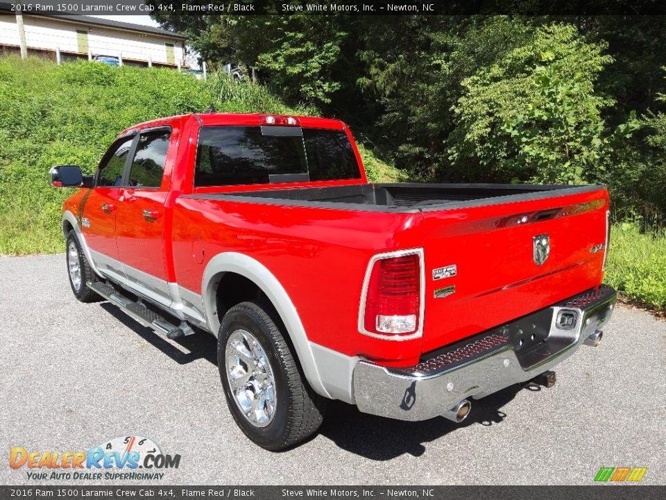 Flame Red 2016 Ram 1500 Laramie Crew Cab 4x4 Photo #11