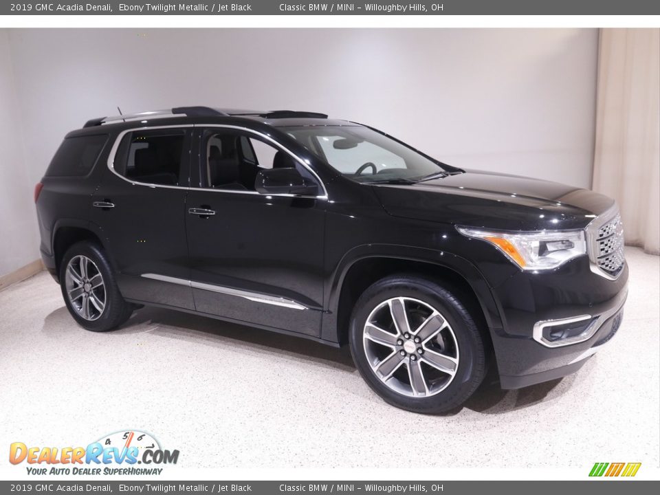 2019 GMC Acadia Denali Ebony Twilight Metallic / Jet Black Photo #1