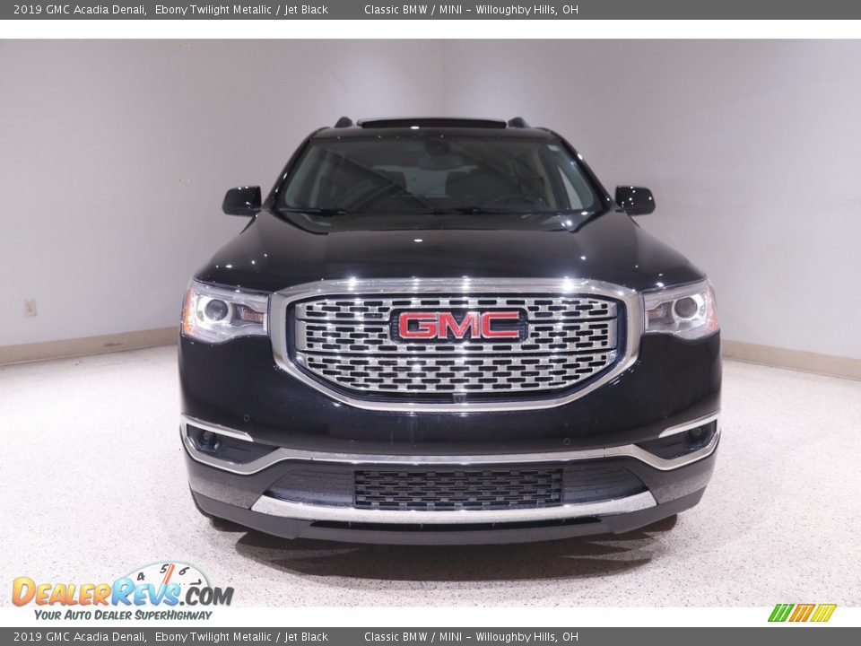 2019 GMC Acadia Denali Ebony Twilight Metallic / Jet Black Photo #2