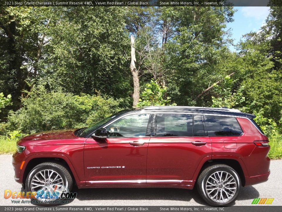 Velvet Red Pearl 2023 Jeep Grand Cherokee L Summit Reserve 4WD Photo #1