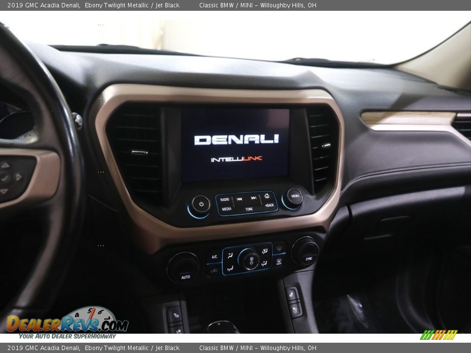 2019 GMC Acadia Denali Ebony Twilight Metallic / Jet Black Photo #9