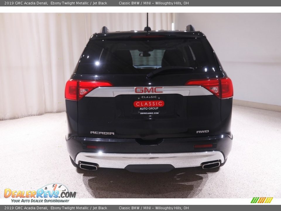 2019 GMC Acadia Denali Ebony Twilight Metallic / Jet Black Photo #20