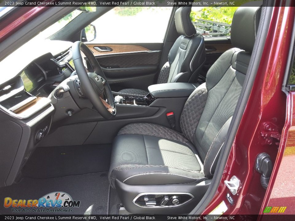 Front Seat of 2023 Jeep Grand Cherokee L Summit Reserve 4WD Photo #11