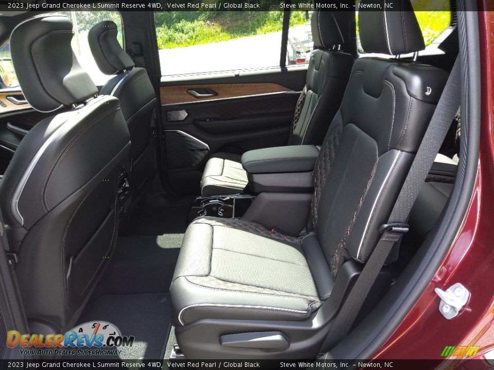 Rear Seat of 2023 Jeep Grand Cherokee L Summit Reserve 4WD Photo #13