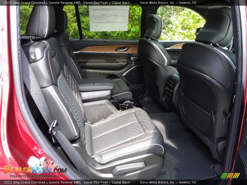 Rear Seat of 2023 Jeep Grand Cherokee L Summit Reserve 4WD Photo #19