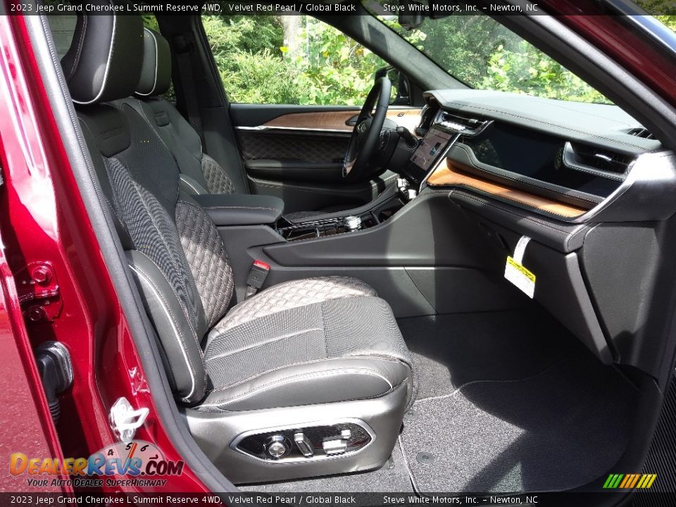 Front Seat of 2023 Jeep Grand Cherokee L Summit Reserve 4WD Photo #20