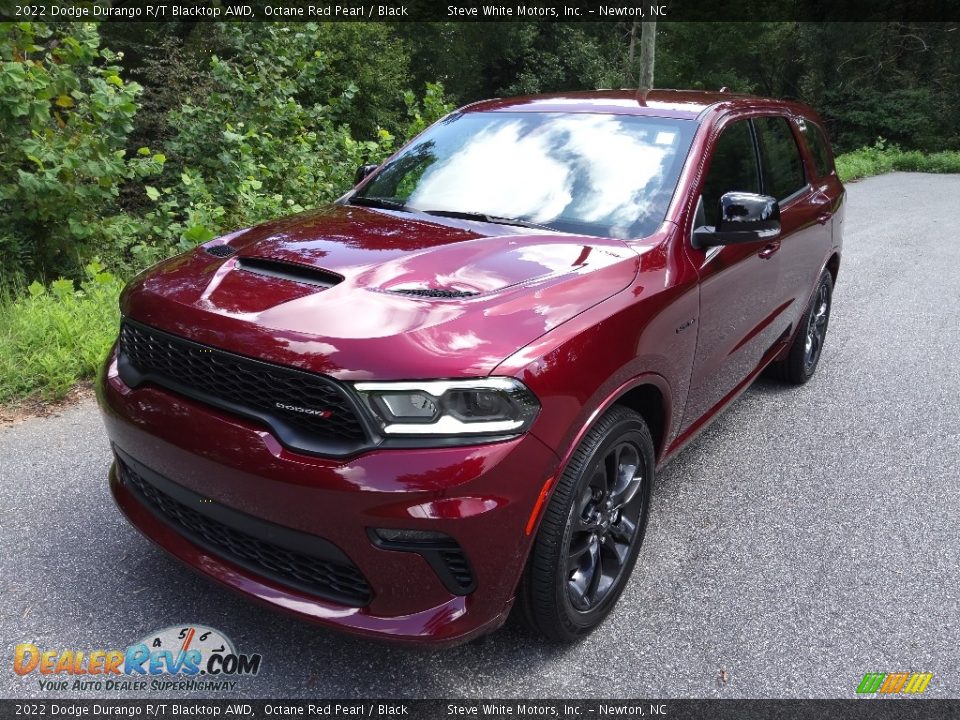 2022 Dodge Durango R/T Blacktop AWD Octane Red Pearl / Black Photo #2