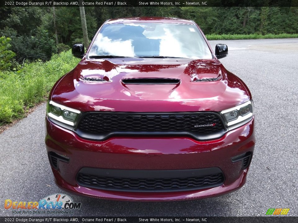 2022 Dodge Durango R/T Blacktop AWD Octane Red Pearl / Black Photo #3