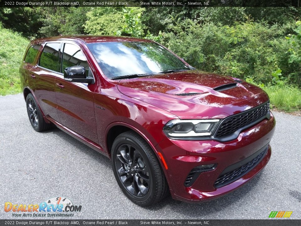 2022 Dodge Durango R/T Blacktop AWD Octane Red Pearl / Black Photo #4