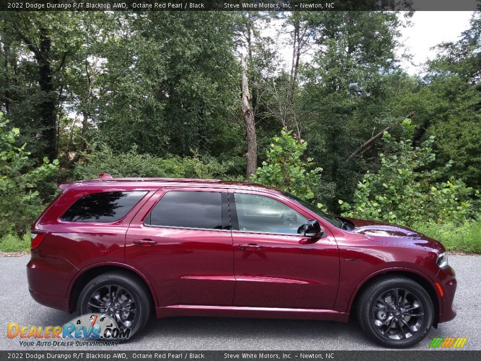 2022 Dodge Durango R/T Blacktop AWD Octane Red Pearl / Black Photo #5