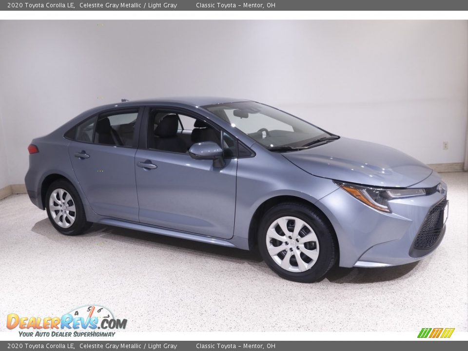 2020 Toyota Corolla LE Celestite Gray Metallic / Light Gray Photo #1