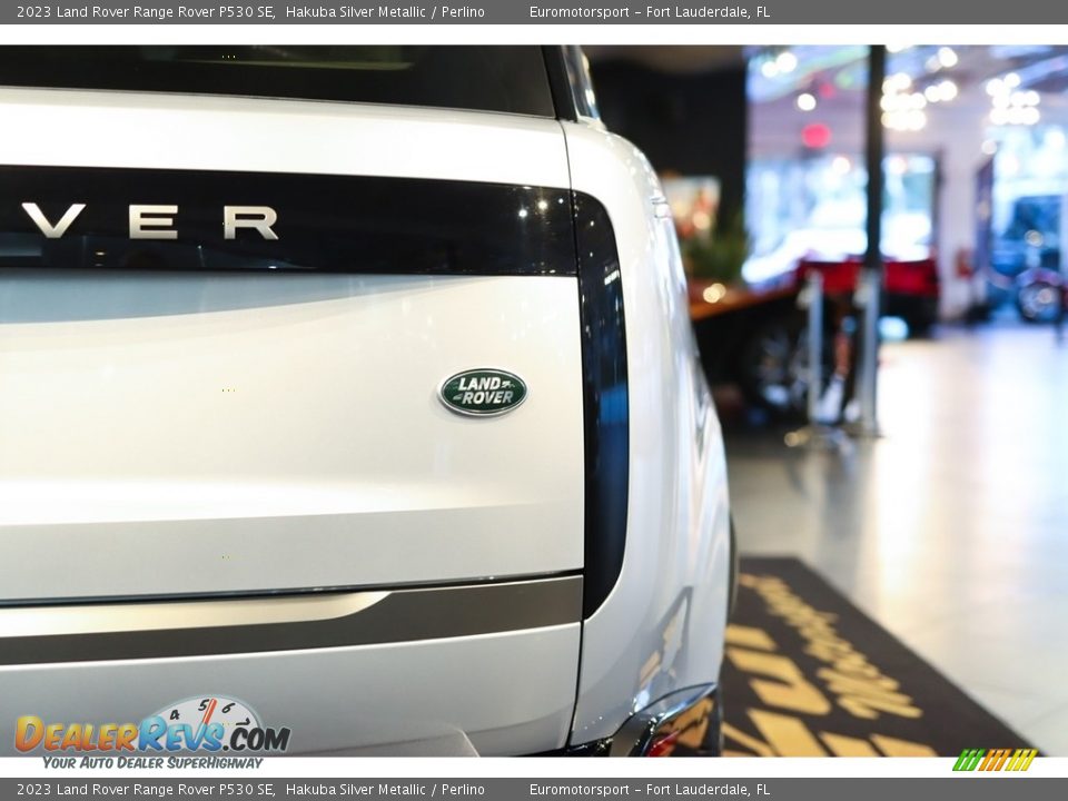 2023 Land Rover Range Rover P530 SE Hakuba Silver Metallic / Perlino Photo #3