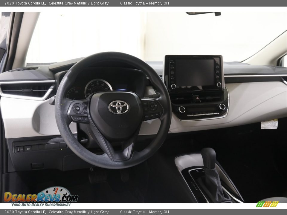 2020 Toyota Corolla LE Celestite Gray Metallic / Light Gray Photo #6