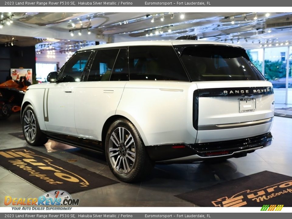 2023 Land Rover Range Rover P530 SE Hakuba Silver Metallic / Perlino Photo #6