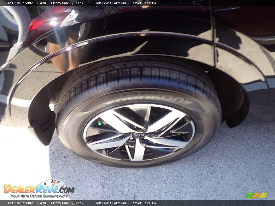 2021 Kia Sorento EX AWD Ebony Black / Black Photo #5