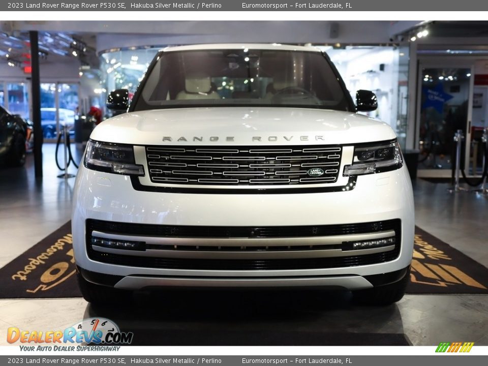 2023 Land Rover Range Rover P530 SE Hakuba Silver Metallic / Perlino Photo #7