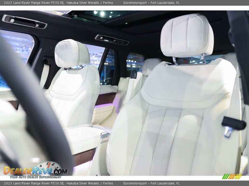 2023 Land Rover Range Rover P530 SE Hakuba Silver Metallic / Perlino Photo #8