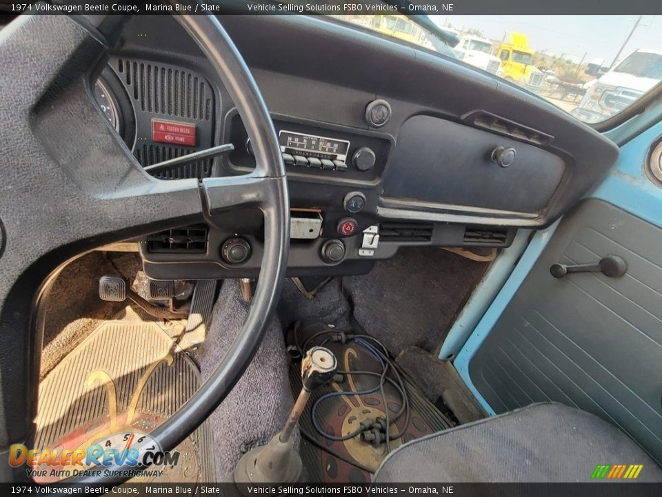 Dashboard of 1974 Volkswagen Beetle Coupe Photo #8