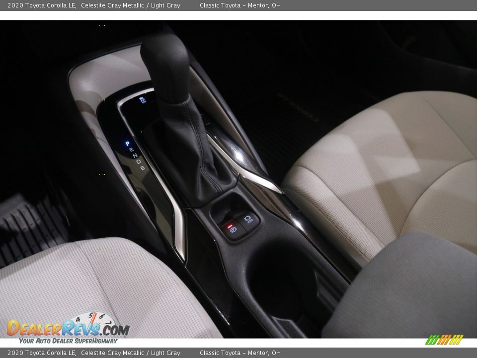 2020 Toyota Corolla LE Celestite Gray Metallic / Light Gray Photo #12