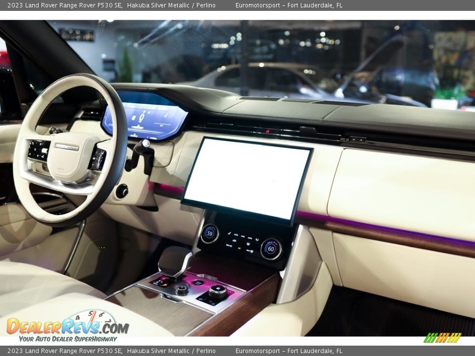 2023 Land Rover Range Rover P530 SE Hakuba Silver Metallic / Perlino Photo #12