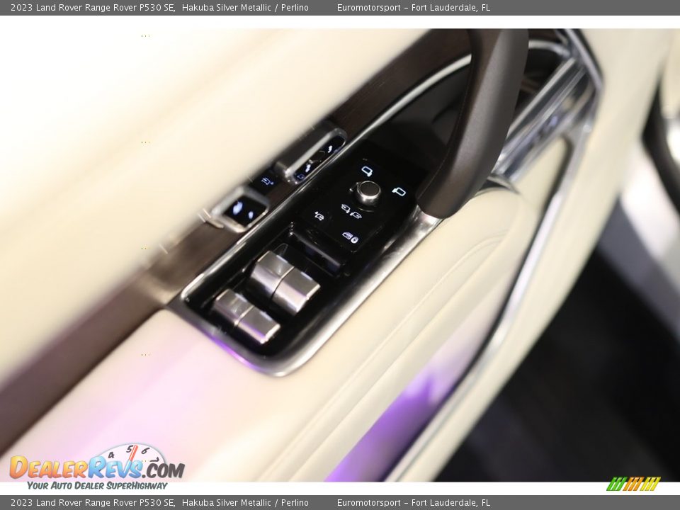 2023 Land Rover Range Rover P530 SE Hakuba Silver Metallic / Perlino Photo #16