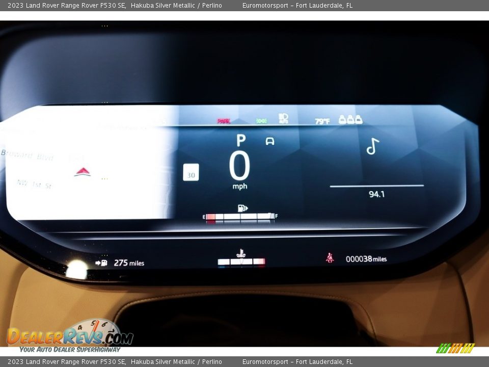 2023 Land Rover Range Rover P530 SE Hakuba Silver Metallic / Perlino Photo #17