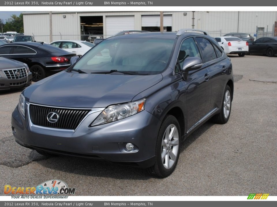 2012 Lexus RX 350 Nebula Gray Pearl / Light Gray Photo #1