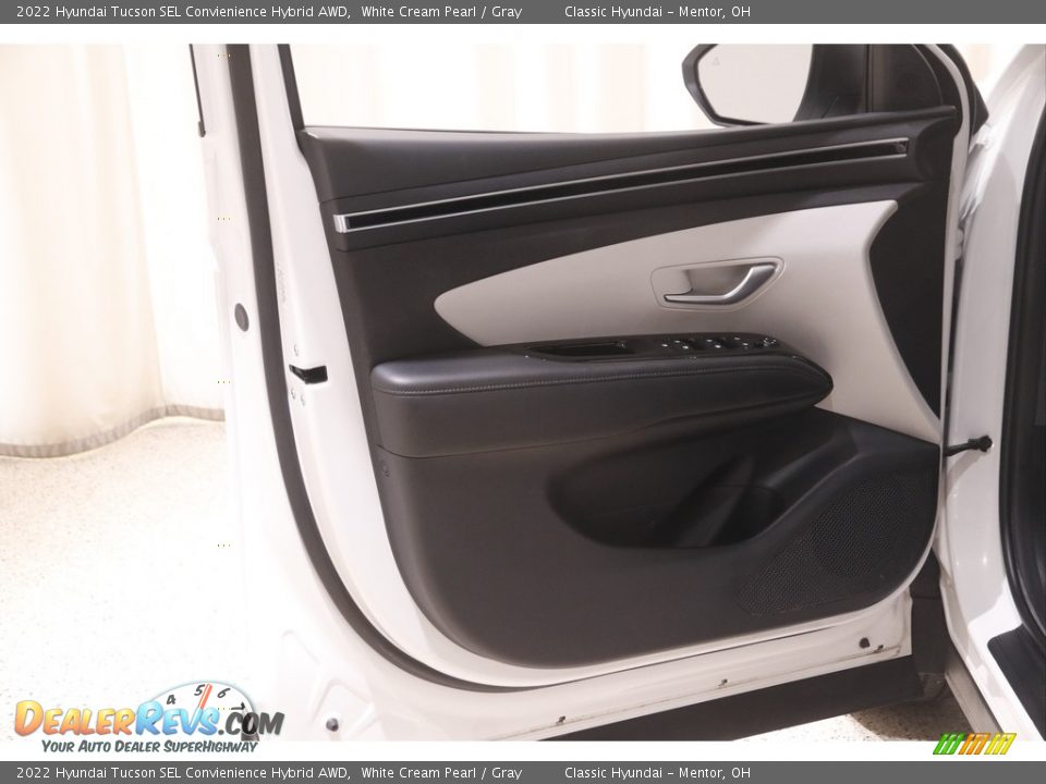 2022 Hyundai Tucson SEL Convienience Hybrid AWD White Cream Pearl / Gray Photo #4