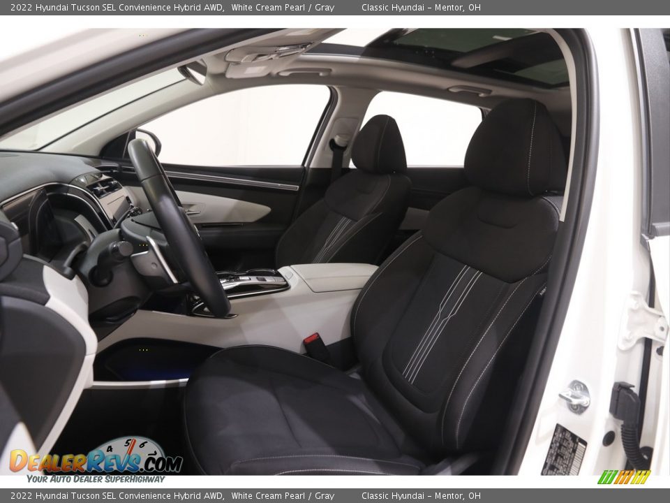 2022 Hyundai Tucson SEL Convienience Hybrid AWD White Cream Pearl / Gray Photo #5