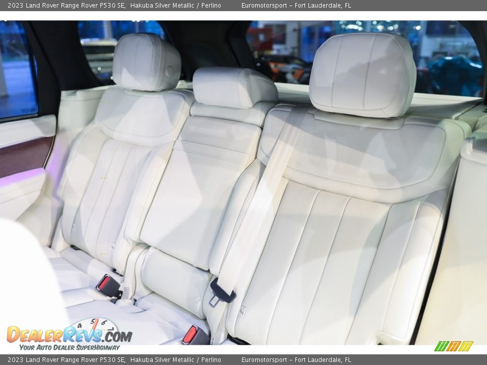 Rear Seat of 2023 Land Rover Range Rover P530 SE Photo #28