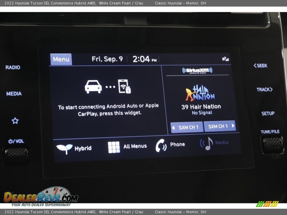 2022 Hyundai Tucson SEL Convienience Hybrid AWD White Cream Pearl / Gray Photo #10