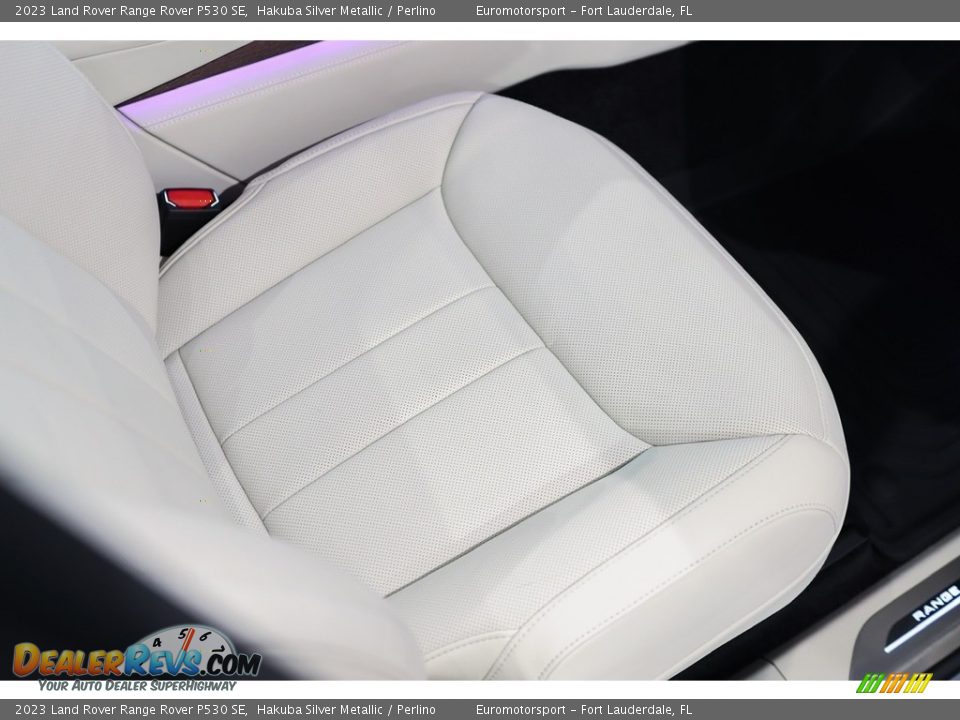 2023 Land Rover Range Rover P530 SE Hakuba Silver Metallic / Perlino Photo #32